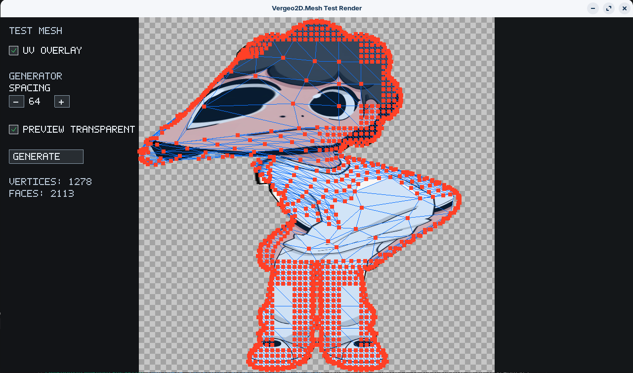Vergeo2D.Mesh preview 2